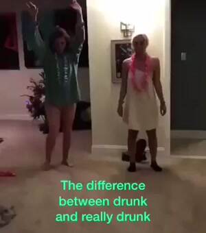 The difference between drunk and very drunk