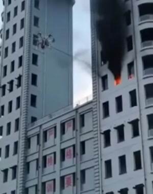 Drone fire fighter