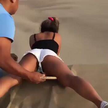 Sand boarding
