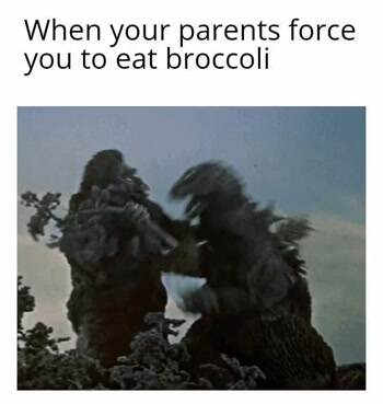 Eat that broccoli