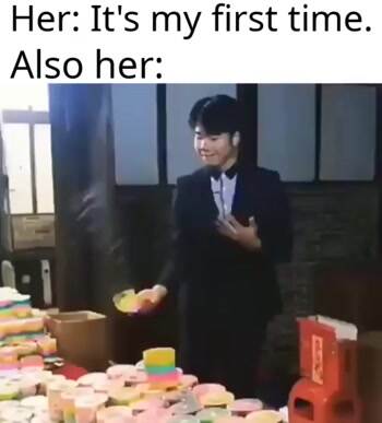 My first time