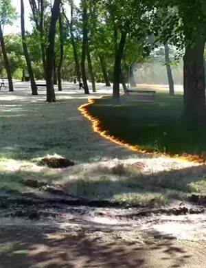The fire is coming