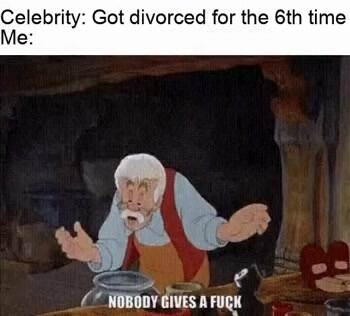 Divorced again