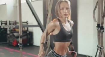 At the gym