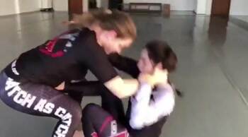 She will kick your butt