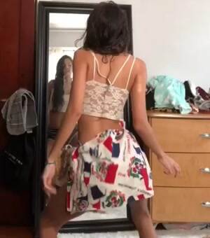 Pretty woman dancing
