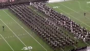 Marching band tricks