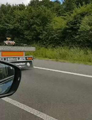 Towing a truck