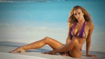 Hannah Ferguson in another beach shoot