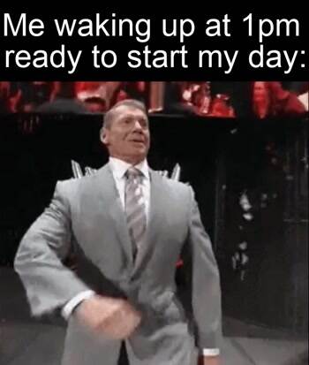 Starting my day