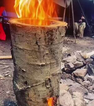 Cool little fire