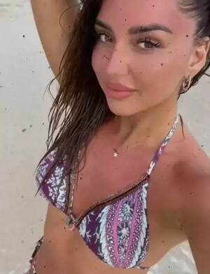 Beach selfie
