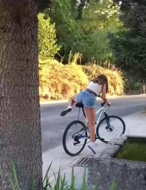 She is not a great biker