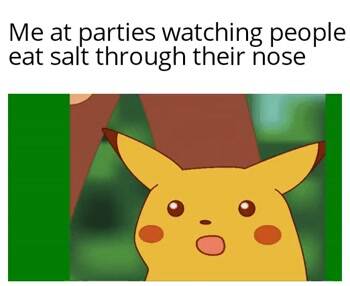 Why do you eat salt that way