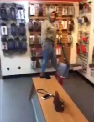 Those heels are hard to walk in