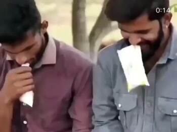 Trying to get him messy