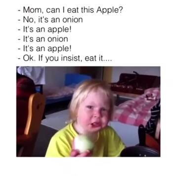 This apple is awesome