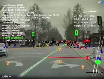What Tesla Autopilot Neural Network sees