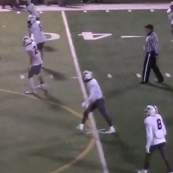 Took the handoff