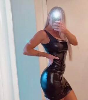 Little Black Leather Dress