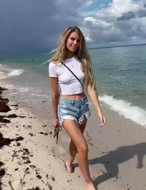 Walking the beach