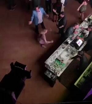 Slippery dance floor