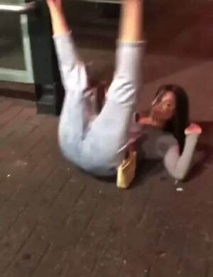 Showing off her incredible moves