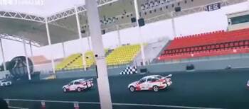 some intense driving tricks