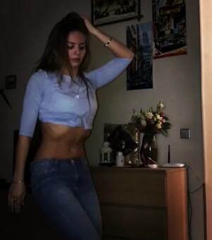 sasha balandina with some crazy belly dancing