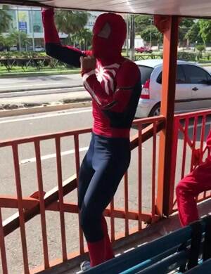 spidey with the moves