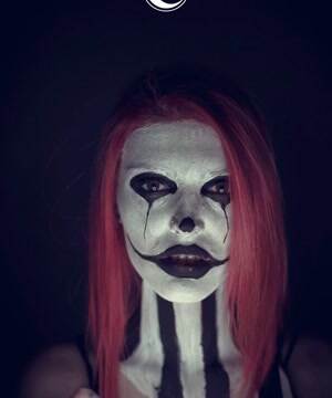 having some fun with makeup