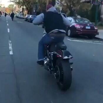 that is some fancy riding