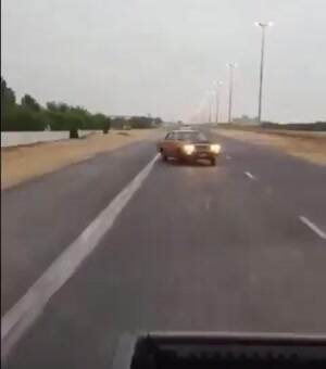 doing some advanced drifting