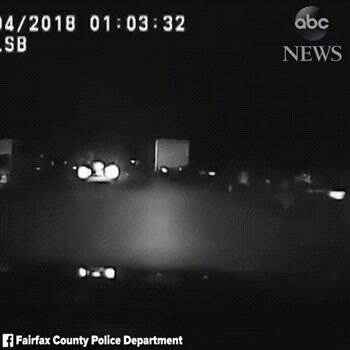 drunk driver runs himself over