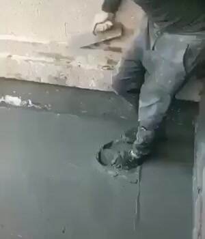into a corner