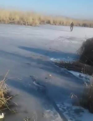 biking on ice with expected results