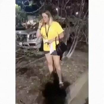 showing the banana who is boss