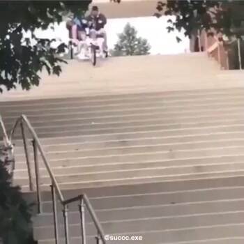 a trip down the steps