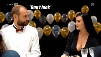 try not to look