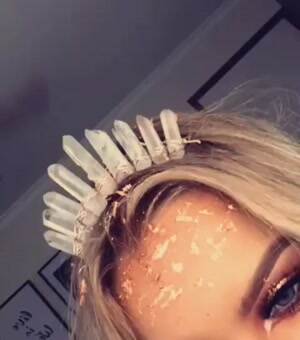 that is some wild makeup