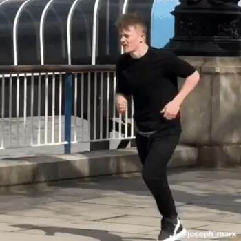 just running nothing to see here
