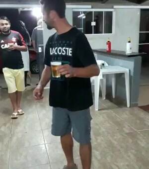 can really hold his beer