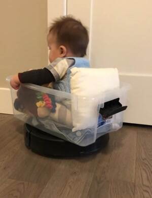 his first self driving car