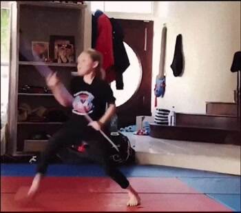 a real life little ninja