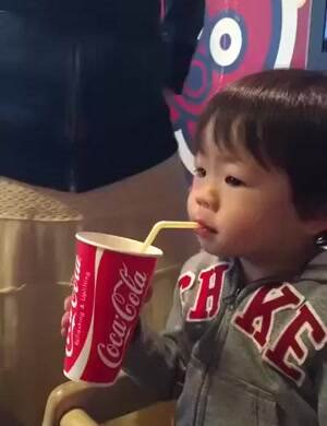 a huge sip
