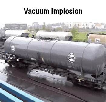 vacuum implosion