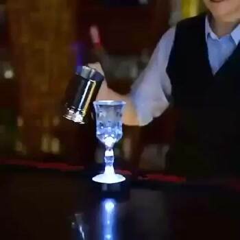 serving a drink with some style