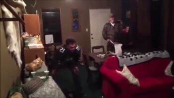 destroyed that tv