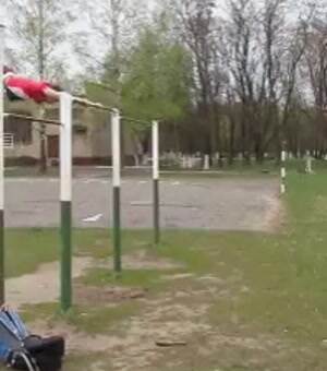 showing off some flips
