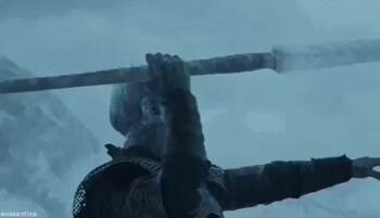 the night king with a hit